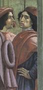 Detail from Saint Francis Restoring a Child to Life, Domenico Ghirlandaio